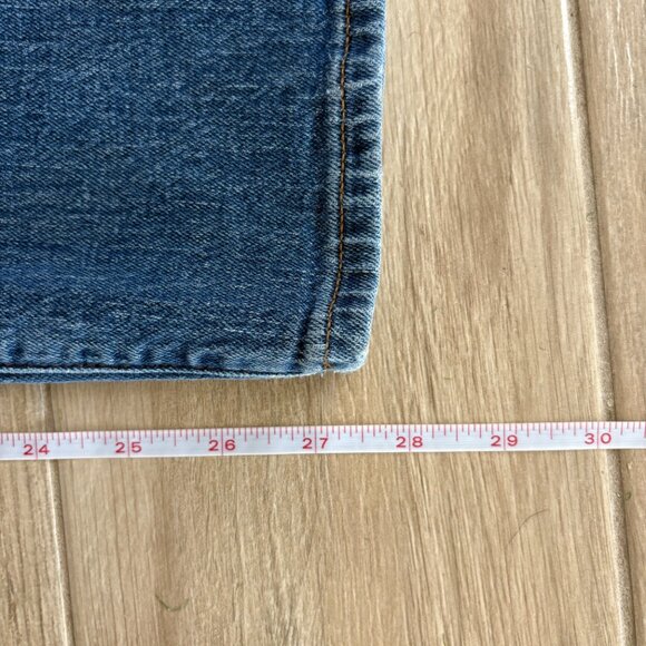 Madewell Perfect Vintage Jeans Women's 33 Blue Denim Stretch 90s Mom - Picture 12 of 12